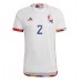 Belgicko Toby Alderweireld #2 Vonkajší futbalový dres MS 2022 Krátky Rukáv